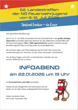 Vorschaubild zu - Infoabend LALA 26 22.01.2026